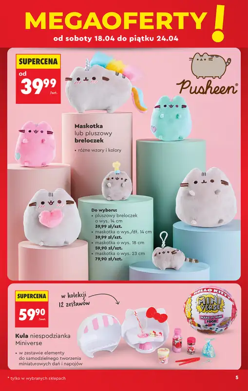 Biedronka - gazetka promocyjna Hity i inspiracje, od 18.04 od soboty 18.04 do środy 06.05 - strona 9