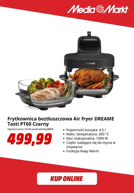 Media Markt - gazetka promocyjna Air Fryery - promocje i super okazje od czwartku 30.04 do czwartku 07.05 - strona 8