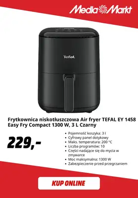 Media Markt - gazetka promocyjna Air Fryery - promocje i super okazje od czwartku 30.04 do czwartku 07.05 - strona 3