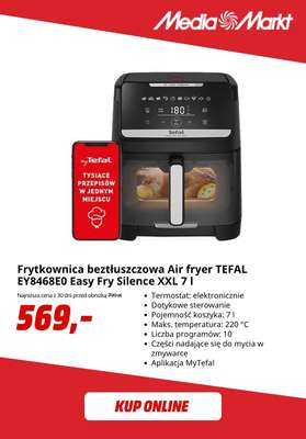 Frytkownica beztłuszczowa Air fryer DREAME Tasti PT60 Czarny