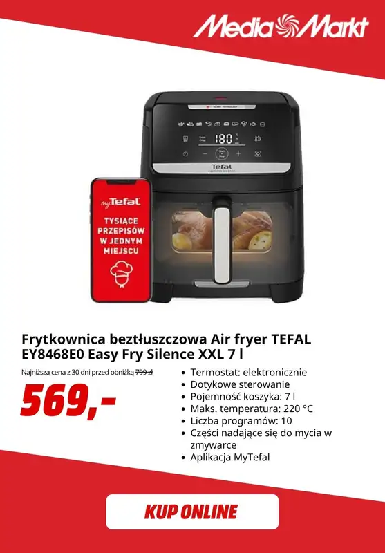 Media Markt - gazetka promocyjna Air Fryery - promocje i super okazje od czwartku 30.04 do czwartku 07.05 - strona 7