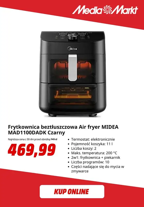Media Markt - gazetka promocyjna Air Fryery - promocje i super okazje od czwartku 30.04 do czwartku 07.05 - strona 4