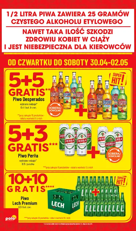 POLOmarket - gazetka promocyjna Super hity na weekend od czwartku 30.04 do soboty 02.05 - strona 6