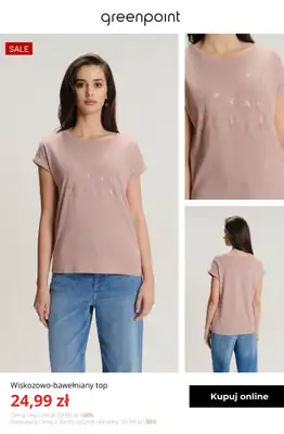 Greenpoint - gazetka promocyjna Letnie topy już od 19,99 zł od czwartku 30.04  - strona 12