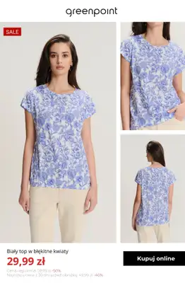 Greenpoint - gazetka promocyjna Letnie topy już od 19,99 zł od czwartku 30.04  - strona 2