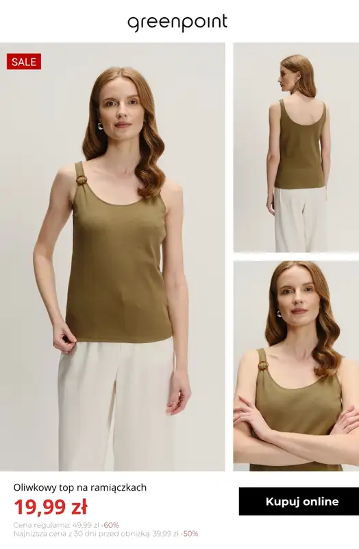 Greenpoint - gazetka promocyjna Letnie topy już od 19,99 zł od czwartku 30.04  - strona 5