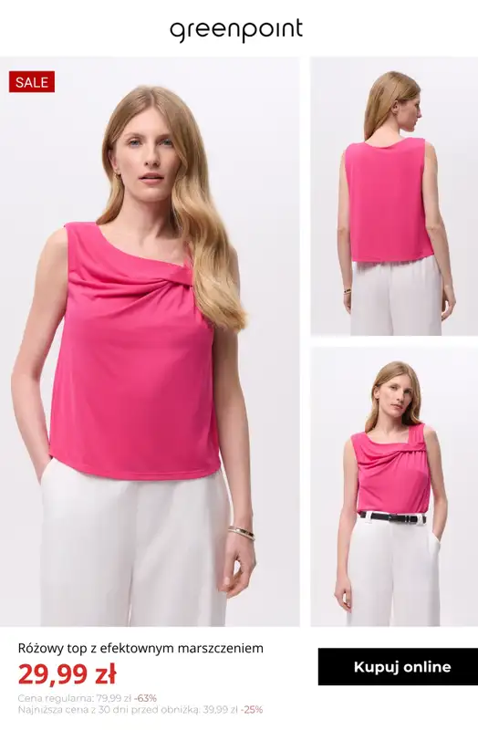 Greenpoint - gazetka promocyjna Letnie topy już od 19,99 zł od czwartku 30.04  - strona 7