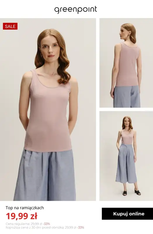 Greenpoint - gazetka promocyjna Letnie topy już od 19,99 zł od czwartku 30.04  - strona 3
