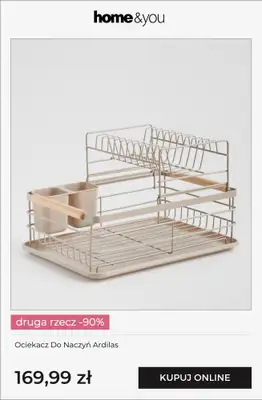 home&you - gazetka promocyjna Druga rzecz -90% od czwartku 30.04 do wtorku 05.05 - strona 7