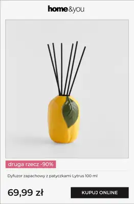 home&you - gazetka promocyjna Druga rzecz -90% od czwartku 30.04 do wtorku 05.05 - strona 6