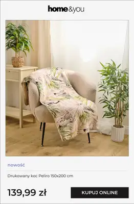 home&you - gazetka promocyjna NOWOŚCI od soboty 02.05 do piątku 08.05 - strona 2