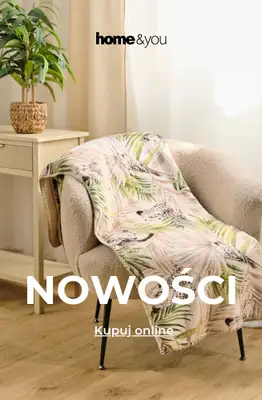 home&you - gazetka promocyjna NOWOŚCI od soboty 02.05 do piątku 08.05