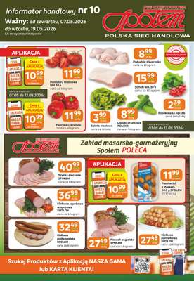 Społem Częstochowa - gazetka promocyjna Gazetka od czwartku 07.05 do wtorku 19.05