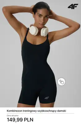 4F - gazetka promocyjna Nowa kolekcja treningowa dla niej od czwartku 30.04  - strona 8