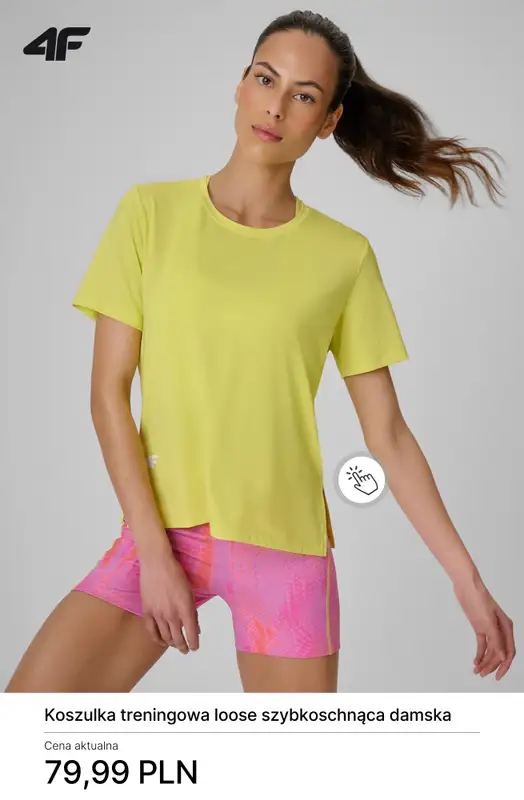 4F - gazetka promocyjna Nowa kolekcja treningowa dla niej od czwartku 30.04  - strona 6