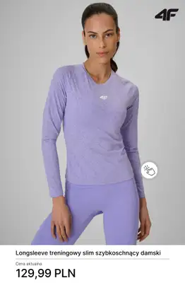 4F - gazetka promocyjna Nowa kolekcja treningowa dla niej od czwartku 30.04  - strona 11