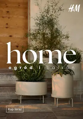 H&M - gazetka promocyjna HOME: ogród i balkon od czwartku 30.04 