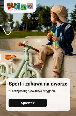 Smyk - gazetka promocyjna Sport i zabawa na dworze od piątku 01.05 