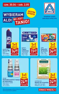 Aldi - gazetka promocyjna Mix okazji w super cenach Aldi! od czwartku 30.04 do soboty 02.05 - strona 2
