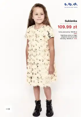 5.10.15 - gazetka promocyjna Sukienki dla dziewczynek od 69,99 PLN od czwartku 30.04  - strona 9