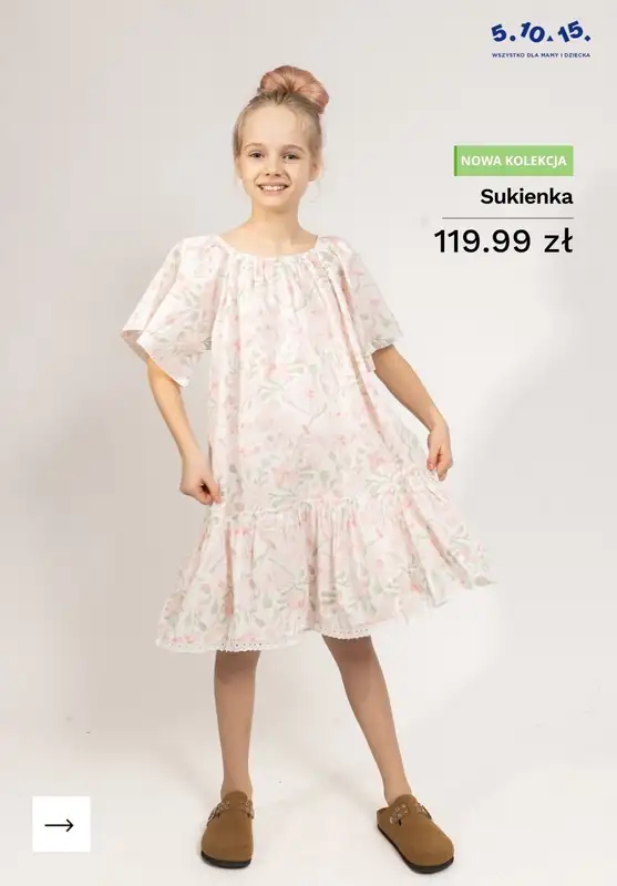 5.10.15 - gazetka promocyjna Sukienki dla dziewczynek od 69,99 PLN od czwartku 30.04  - strona 3