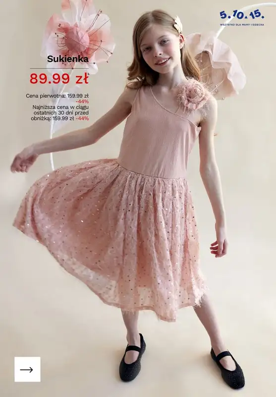 5.10.15 - gazetka promocyjna Sukienki dla dziewczynek od 69,99 PLN od czwartku 30.04  - strona 7