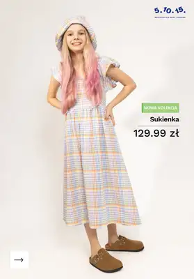 5.10.15 - gazetka promocyjna Sukienki dla dziewczynek od 69,99 PLN od czwartku 30.04  - strona 4