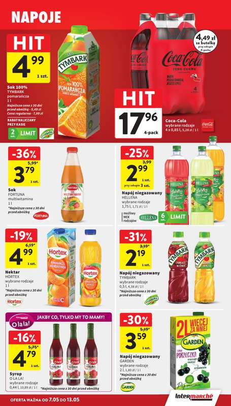 Intermarche - gazetka promocyjna Gazetka od czwartku 07.05 do środy 13.05 - strona 33