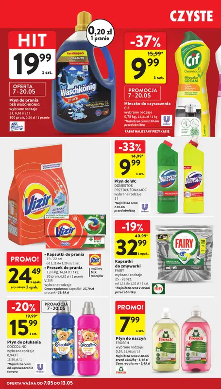 Intermarche - gazetka promocyjna Gazetka od czwartku 07.05 do środy 13.05 - strona 38