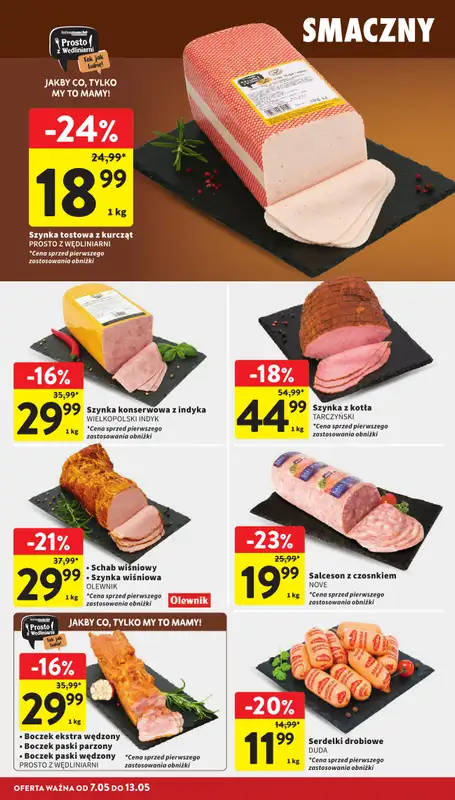 Intermarche - gazetka promocyjna Gazetka od czwartku 07.05 do środy 13.05 - strona 18