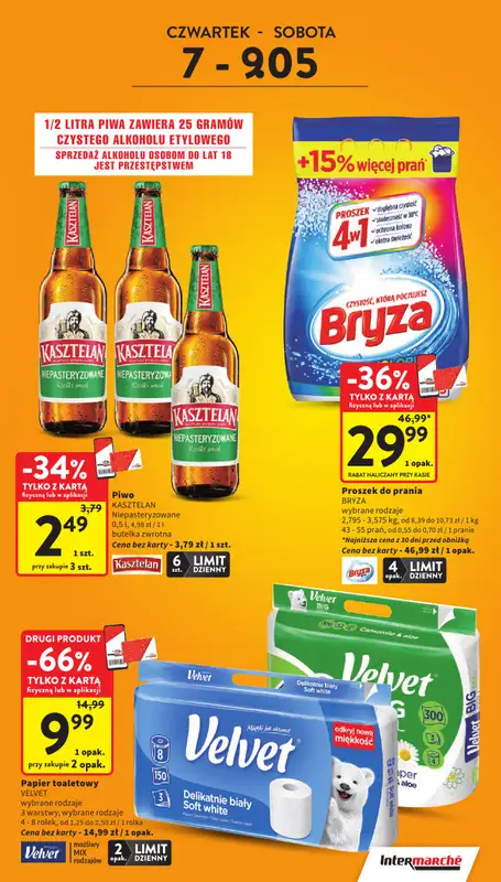 Intermarche - gazetka promocyjna Gazetka od czwartku 07.05 do środy 13.05 - strona 5