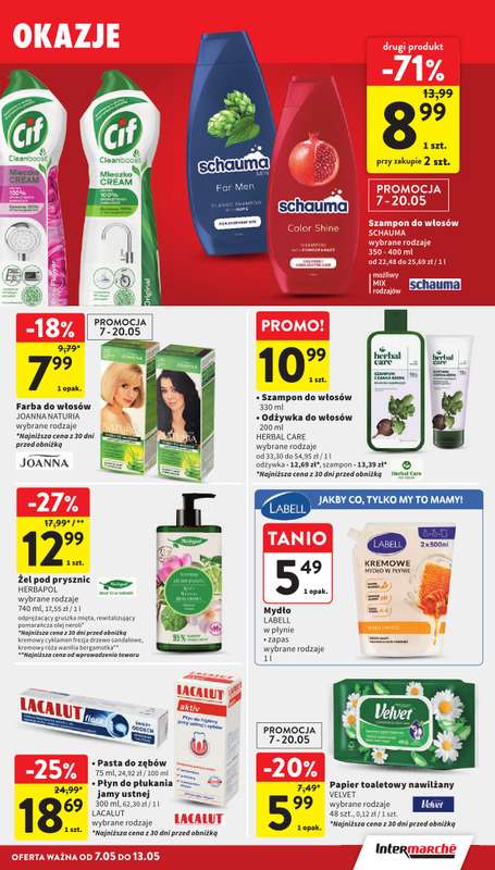 Intermarche - gazetka promocyjna Gazetka od czwartku 07.05 do środy 13.05 - strona 39