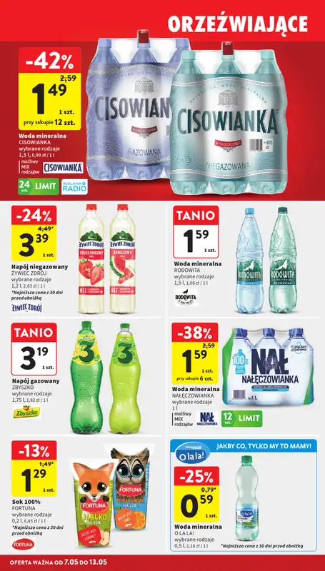 Intermarche - gazetka promocyjna Gazetka od czwartku 07.05 do środy 13.05 - strona 32