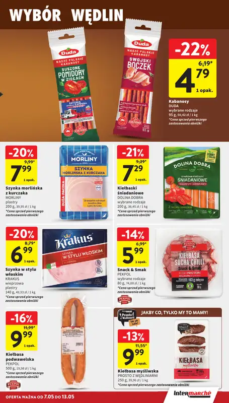 Intermarche - gazetka promocyjna Gazetka od czwartku 07.05 do środy 13.05 - strona 19