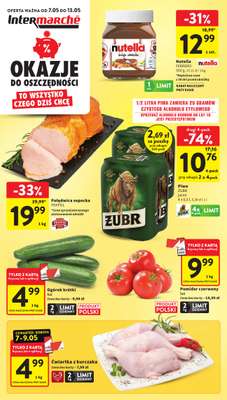 Intermarche - gazetka promocyjna Gazetka od czwartku 07.05 do środy 13.05