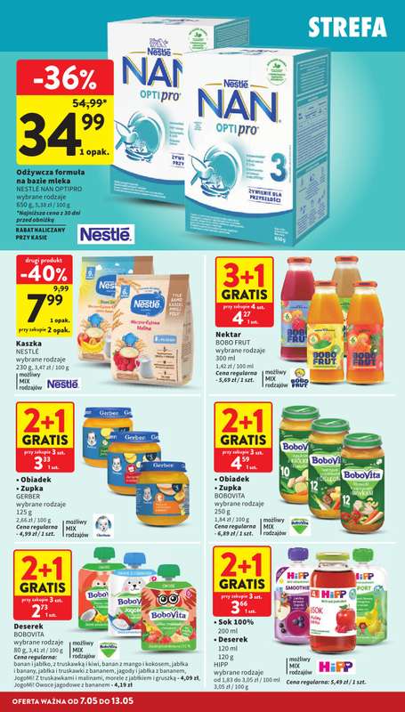 Intermarche - gazetka promocyjna Gazetka od czwartku 07.05 do środy 13.05 - strona 36