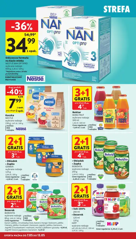 Intermarche - gazetka promocyjna Gazetka od czwartku 07.05 do środy 13.05 - strona 36