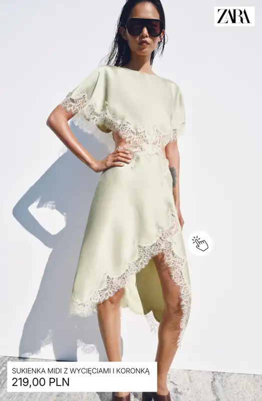 Zara - gazetka promocyjna Letnie sukienki z nowej kolekcji od piątku 01.05  - strona 5