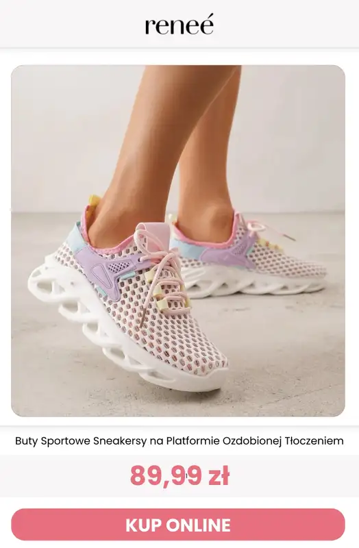 Renee - gazetka promocyjna Obuwie sportowe od czwartku 30.04 do niedzieli 10.05 - strona 4