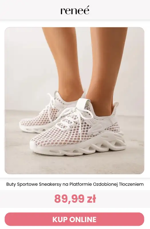 Renee - gazetka promocyjna Obuwie sportowe od czwartku 30.04 do niedzieli 10.05 - strona 8