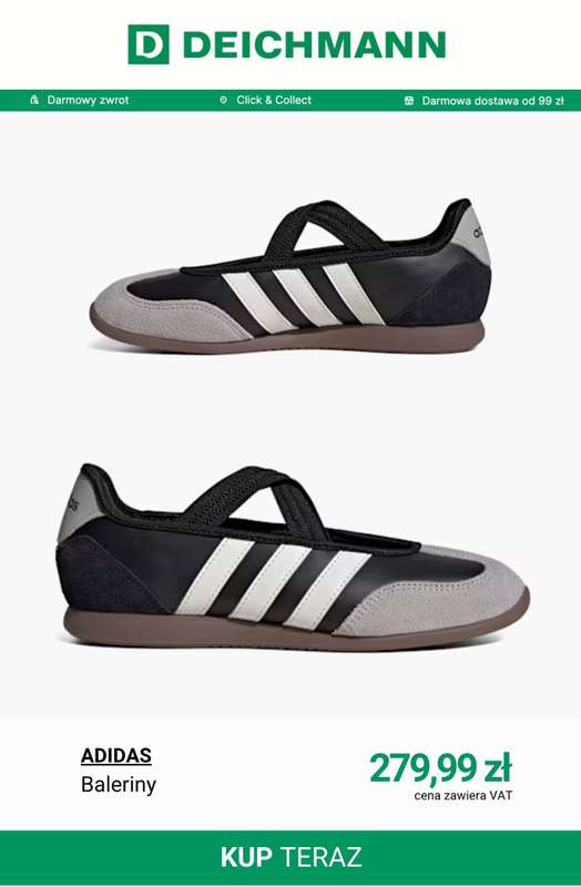 Deichmann - gazetka promocyjna Nowe modele balerin damskich od piątku 24.04  - strona 10