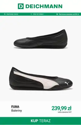 Deichmann - gazetka promocyjna Nowe modele balerin damskich od piątku 24.04  - strona 12