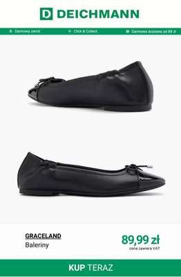 Deichmann - gazetka promocyjna Nowe modele balerin damskich od piątku 24.04  - strona 4
