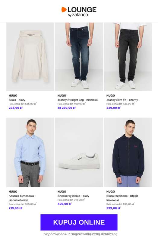 Lounge by Zalando - gazetka promocyjna Do -72% Hugo od czwartku 30.04 do niedzieli 03.05 - strona 5