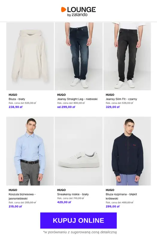 Lounge by Zalando - gazetka promocyjna Do -72% Hugo od czwartku 30.04 do niedzieli 03.05 - strona 5