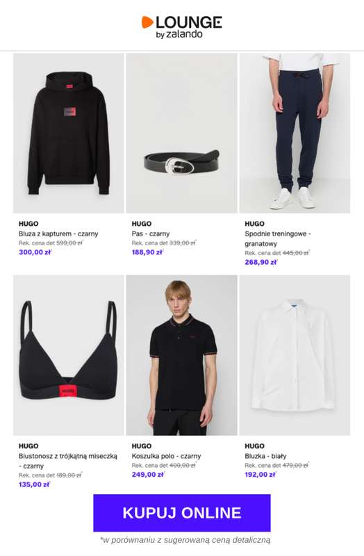 Lounge by Zalando - gazetka promocyjna Do -72% Hugo od czwartku 30.04 do niedzieli 03.05 - strona 4