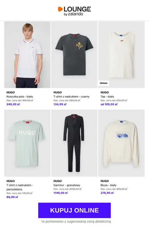 Lounge by Zalando - gazetka promocyjna Do -72% Hugo od czwartku 30.04 do niedzieli 03.05 - strona 9