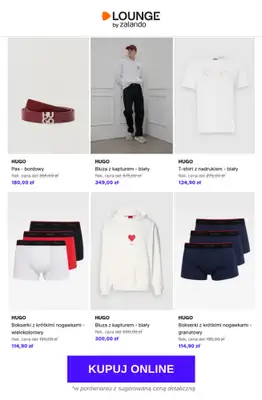 Lounge by Zalando - gazetka promocyjna Do -72% Hugo od czwartku 30.04 do niedzieli 03.05 - strona 7