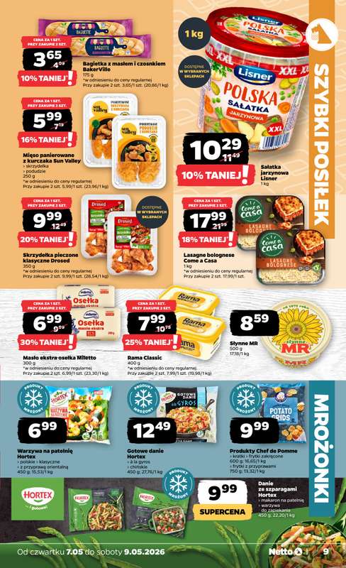 Netto - gazetka promocyjna Gazetka Spożywcza od czwartku 07.05 do soboty 09.05 - strona 9