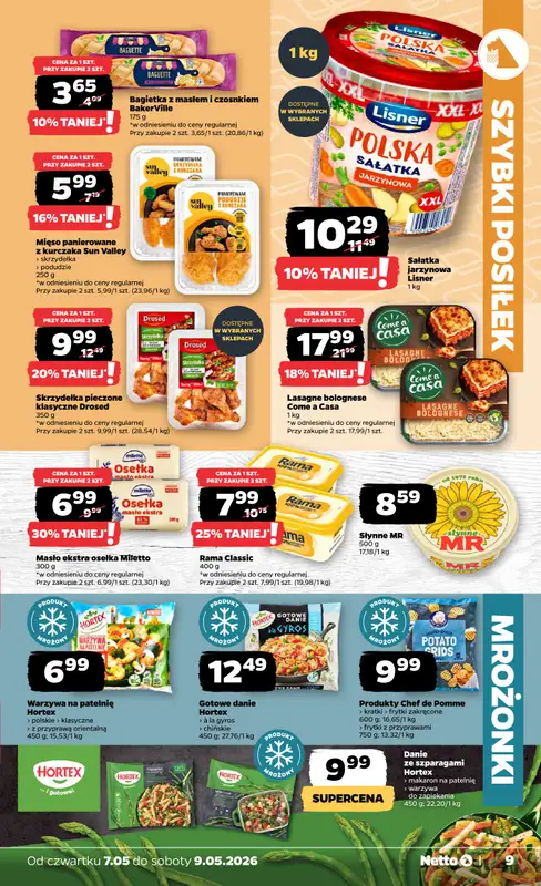 Netto - gazetka promocyjna Gazetka Spożywcza od czwartku 07.05 do soboty 09.05 - strona 9